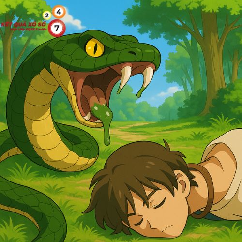 Mơ bị rắn độc cắn mang ý nghĩa cảnh báo mối nguy tiềm ẩn