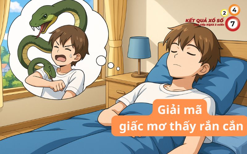 Giải mã ý nghĩa nằm mơ thấy rắn cắn kèm 30+ con số may mắn