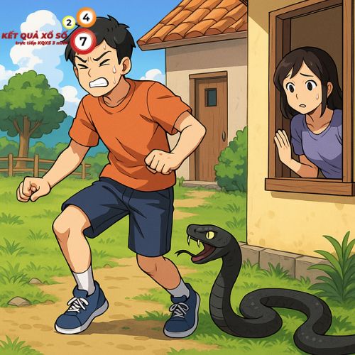 Rắn cắn người khác phản ánh bạn đang quá lo lắng cho người đó